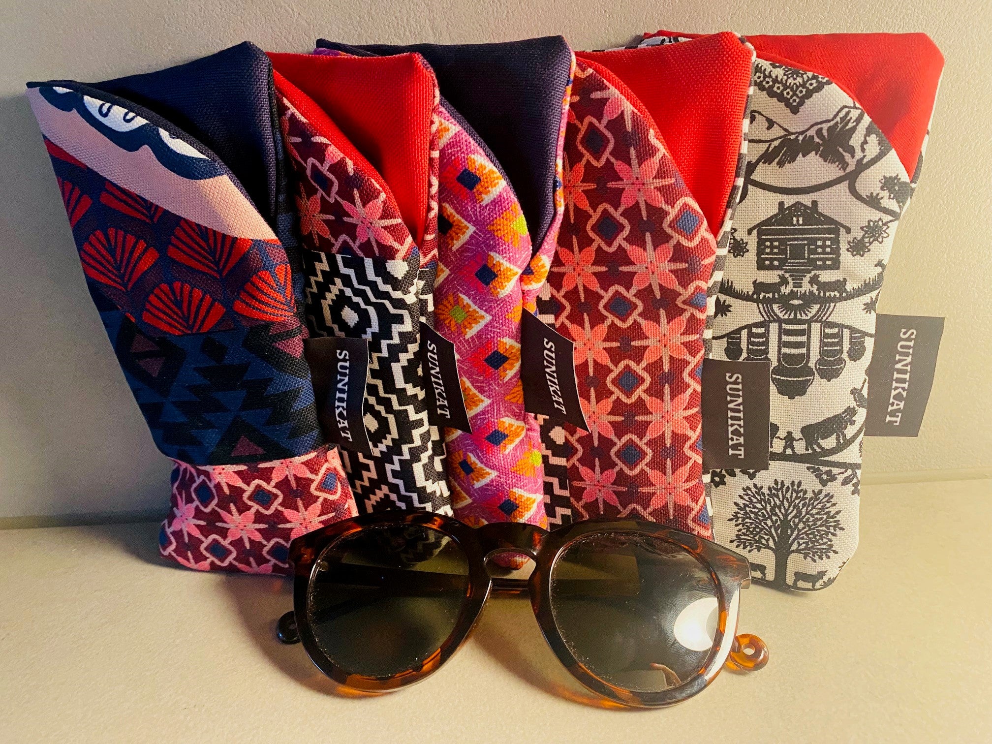 Brillenetui – handmade by SUNIKAT