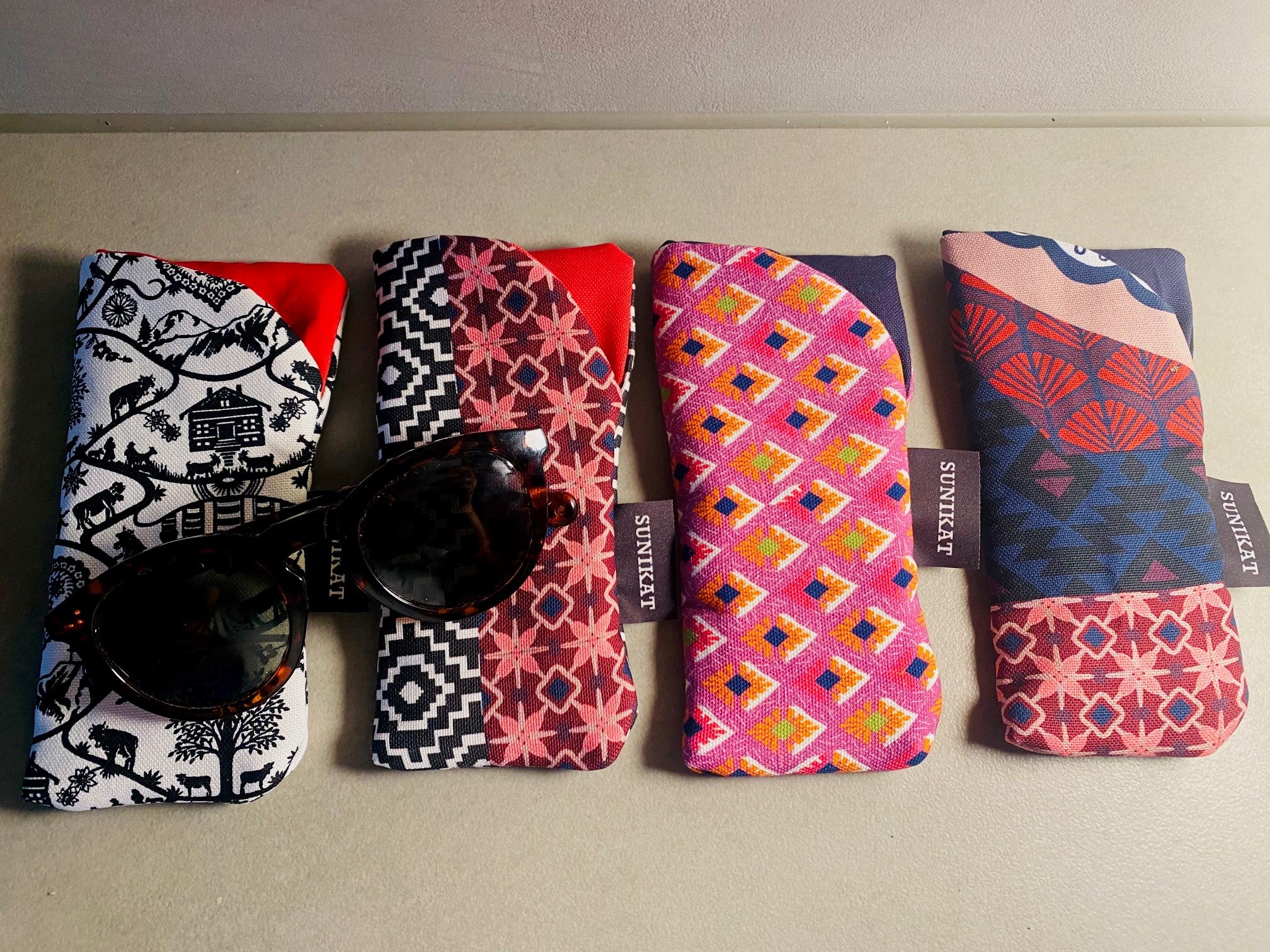 Brillenetui – handmade by SUNIKAT